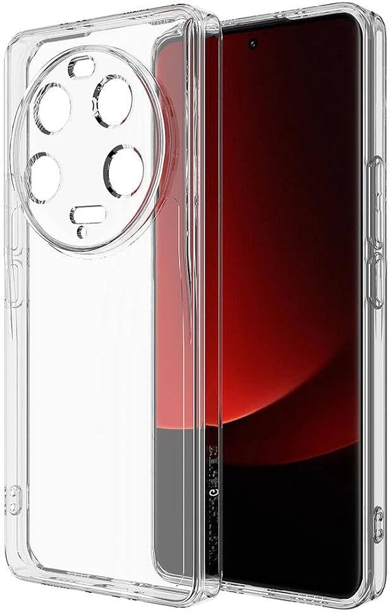Coverzone Xiaomi Mi 13 Ultra ile uyumlu Kılıf Süper Esnek Yapılı Kamera Korumalı Toz ve Kirden Koruyan Silikon Xiaomi Mi 13 Ultra ile uyumlu Süper Şeffaf Kapak