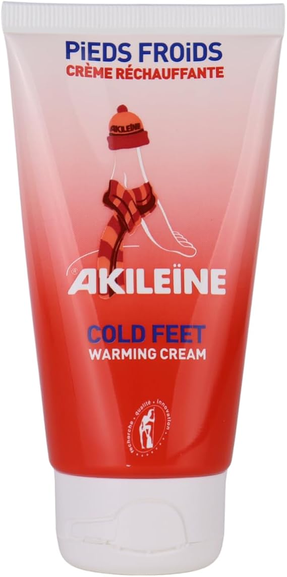 AKILEINE Cold Feet Warming Cream | Warming lotions | Warm feet | Foot Warming | 75ml