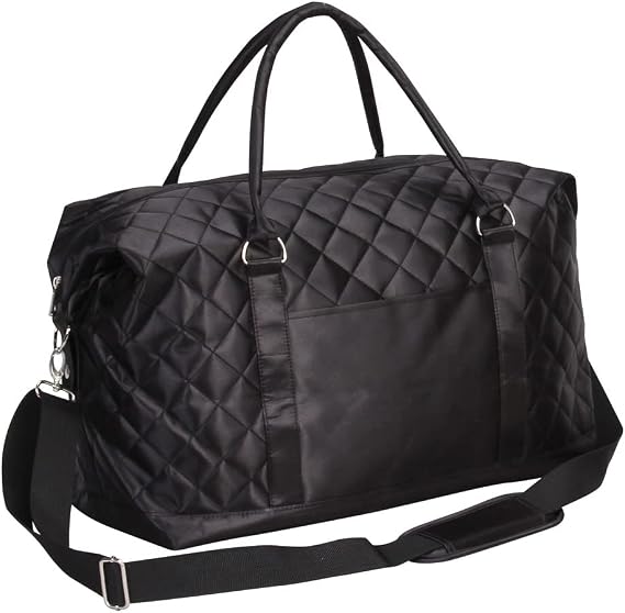 Bellino Savvy Weekend 19.5"L Duffle Bag, Black
