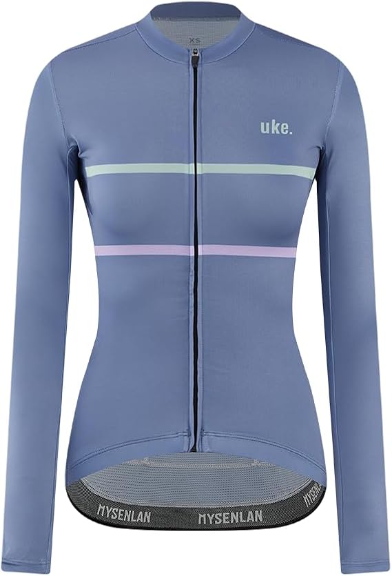 UKE Women's Cycling Jersey Spring Summer Road Cycling Short Sleevee Cycling Top High Elasticity Breathability Comfort Shirt