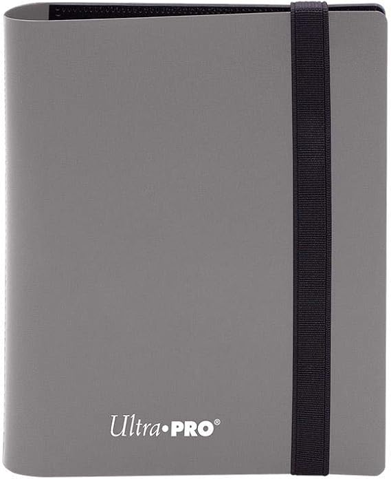 Ultra Pro E-15374 Eclipse 2 Pocket Pro Binder-Smokey Grey