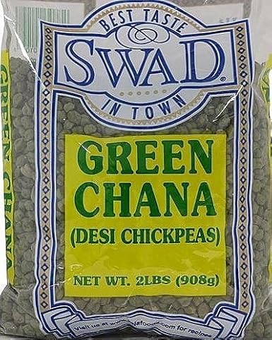 Green Chana (Desi Dry Chickpeas) - 2 Pounds