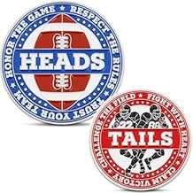 Heads and Tails Sports Coins for Coin Tossing,Football Coin Toss Coin,Portable Sports Coins for Referee Training Competition Referee Equipment Accessories