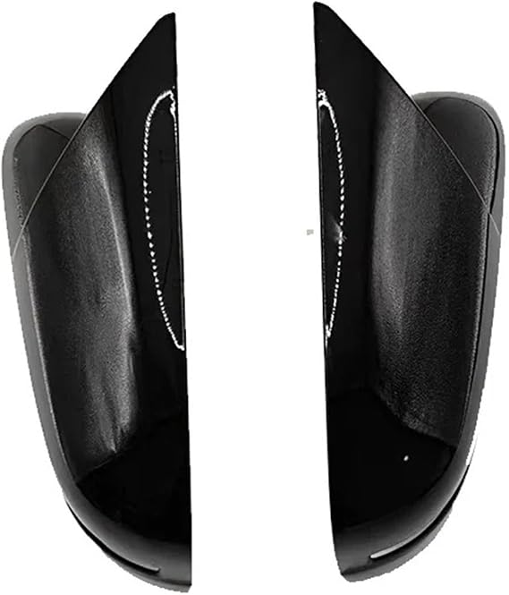 Compatible For Chery Tiggo 8 Tiggo 8 Pro Tiggo 8 Plus 2018-2022 Side Mirror Decorative Shell Carbon Fiber Pattern Rearview Mirror Cover(8plus Bright black)