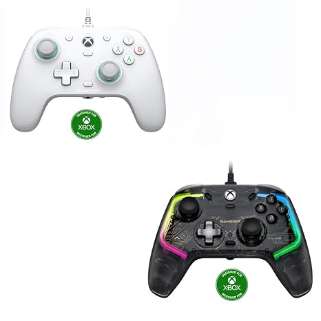 GameSir G7 SE Wired Controller for Xbox with Hall Effect Joysticks/Hall Trigger Kaleid Transparent Wired Controller for Xbox