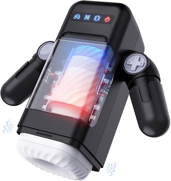 JITEM Robot-Shaped Multifunctional Men's Fitness Equipment, Multi-Frequency Rotation, Intelligent Heating