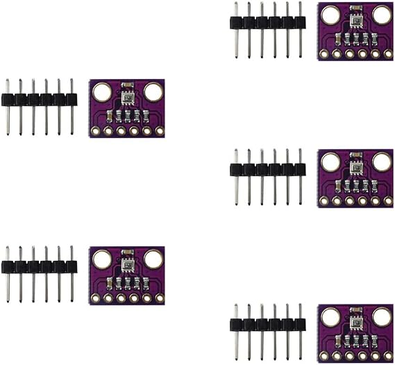 KOOBOOK 5Pcs GY-BMP280-3.3 High Precision Atmospheric Pressure Sensor Module Digital Barometric Pressure Altitude Sensor