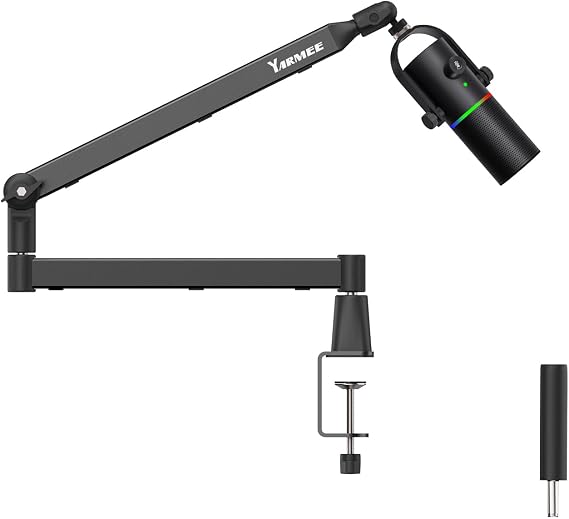 Boom Arm and Gaming Mic Set
