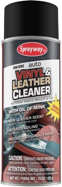 Vinyl & Leather Cleaner, 15 oz. can, 1 Count