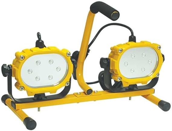 Manufacturer Varies LED Yellow Temporary Job Site Light (Formerly LumaPro) 24K352-1 Each