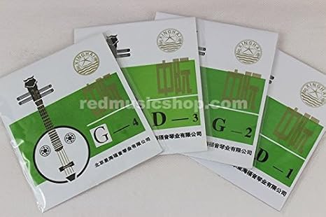 Zhong(Medium) Ruan Strings, 1 Set, #1 - #4