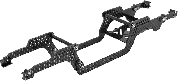 INJORA 39g Universal LCG Carbon Fiber Chassis Frame Kit for 1/18 TRX4M Defender Bronco K10 F150 Upgrade Part