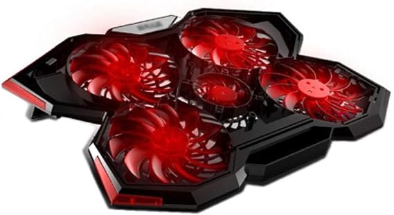 pc cooling table laptop cooling stand silent pc cooler gaming laptop cooling cooler cooling pad with 5 LED fan