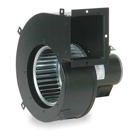 Dayton Rectangular OEM Blower, 3040 RPM, 1 Phase, Direct Drive, Steel 1 Speed 1TDU9-1 Each