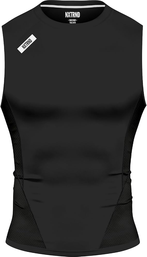 Nxtrnd Men's Compression Tank Top, Sleeveless Compression Shirt