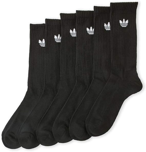 adidas Men's Athletic 6-Pack Crew Socks