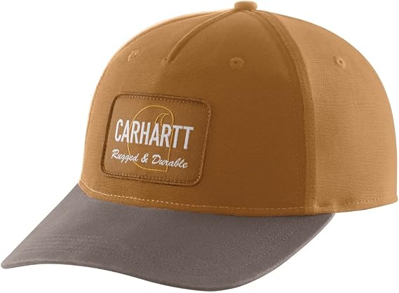 Carhartt Men's Canvas Rugged Patch Cap