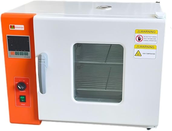 Digital Forced Air Convection Drying Oven - 14x14x14 Inch Chamber, Temperature Control, Adjustable Fan, Kiln, RT-300, Large Capacity Heating Oven for Industrial and Lab