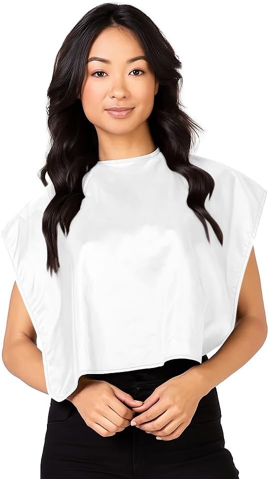 Pro Cosmetics Makeup Cape - White