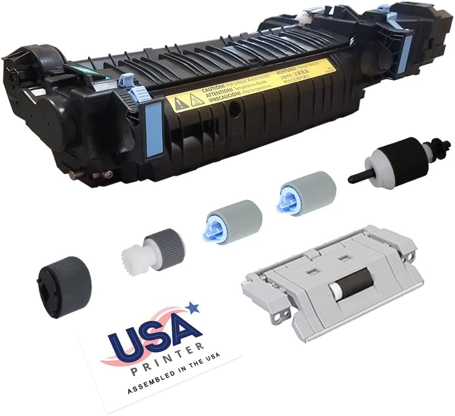 CE484A -MK-USA Maintenance Kit for HP Color Laser Printer CM3530 CP3525 M551 M570 M575 Includes RM1-4955 Fuser & Tray 1-3 Roller Kit 110V