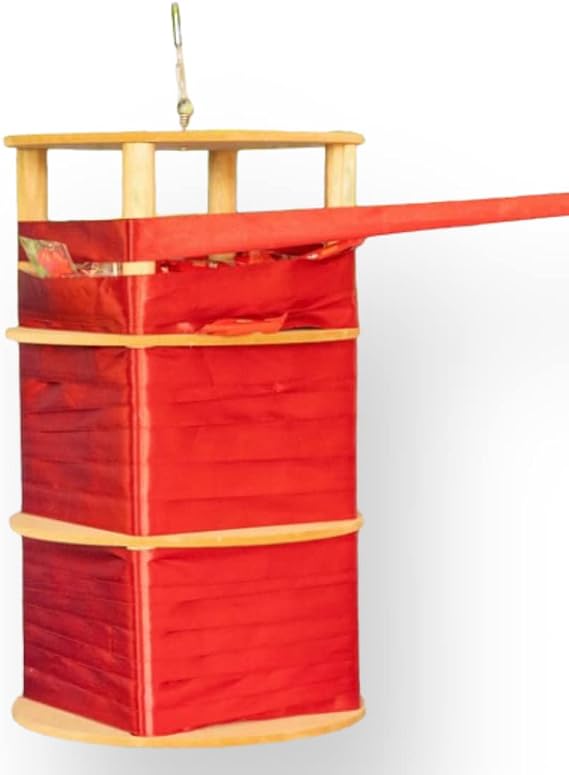 Spinata - Spinning Pinata With Pull-String Option and Bolo, Reusable for Gender Reveal Parties and Fun Indoor/Outdoor Entertainment, Ideal for Kids and Adults