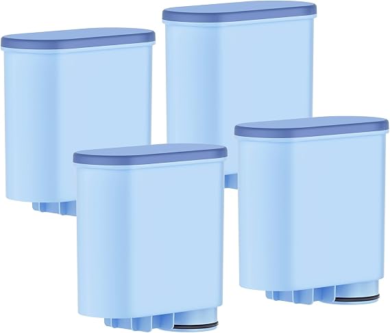 Water Filter for Philips AquaClean CA6903/10 CA6903/22-4 Pieces Filter Cartridge Compatible with Saeco Philips LatteGo Fully Automatic Coffee Machine - BPA-Free, Lime-Free, Improves Taste