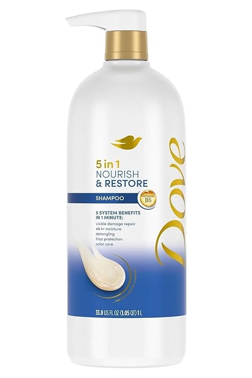 Dove Nourish & Restore 5-in-1 Shampoo (33.8 Fluid Ounce)