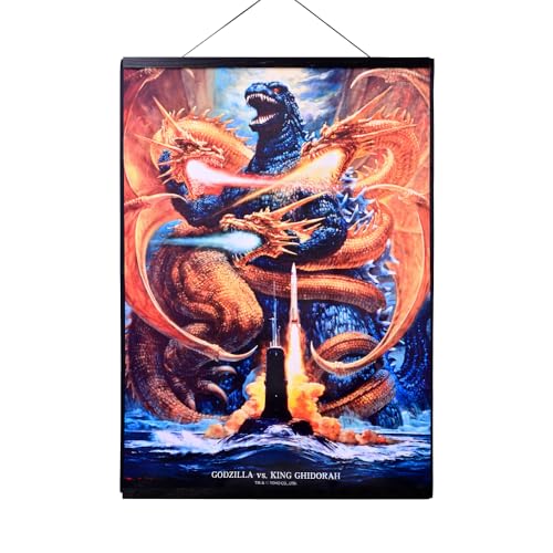 Godzilla Movie Poster Tapestry vs. King Ghidorah