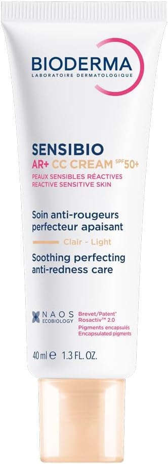 Bioderma Sensibio AR+ CC Cream Anti Redness Tinted Moisturiser SPF50+ 40ml