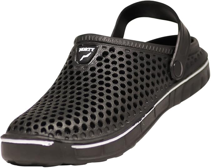 NORTY Men's Lightweight EVA Garden Clog Shoe - Runs 2 Sizes Small