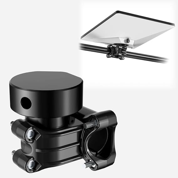 Starlink Mini RV Ladder Mount for 2024 Version Dish, Aluminum Alloy Starlink Mini Pole Mounting Kit, Compatible with Mini Original Pipe Adapter (Diameter:0.9-1.1 inch)