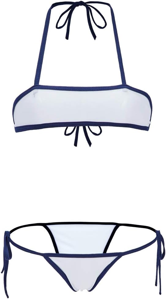 Sexy Micro Bikini, Cosplay, Bikini, Ultra Small, Erotic, Sheer, Adult Extreme, Underwear, Swimwear, Mini Bra, T-back, 2-Piece Set