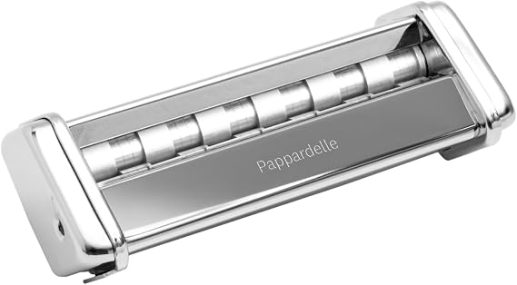 Marcato AC-150-PAPL Pappardelle Accessory for Atlas 150 Pasta Machine, Chrome-Plated Steel, Silver