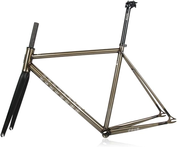 700C Fixed Gear Bike Frameset 50/52/55CM Cr-Mo Steel Frame C Brake Bike Frames Quick Release Frame 100/120mm QR BSA BB68mm