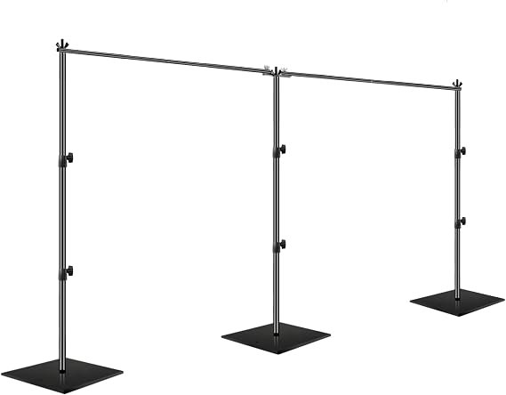 EMART Backdrop Stand Heavy Duty, 7x20ft Pipe and Drape Stand