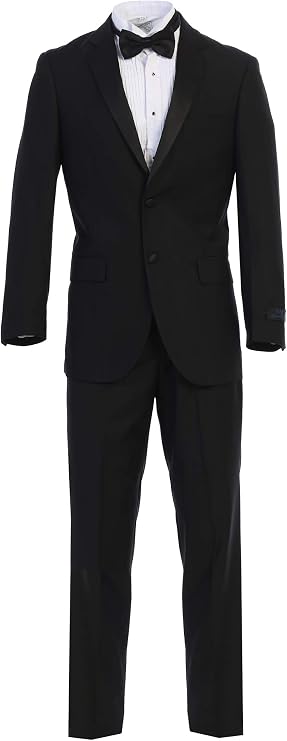 Men's Classic Formal Tuxedo Suit - Ultra Soft Fabric...