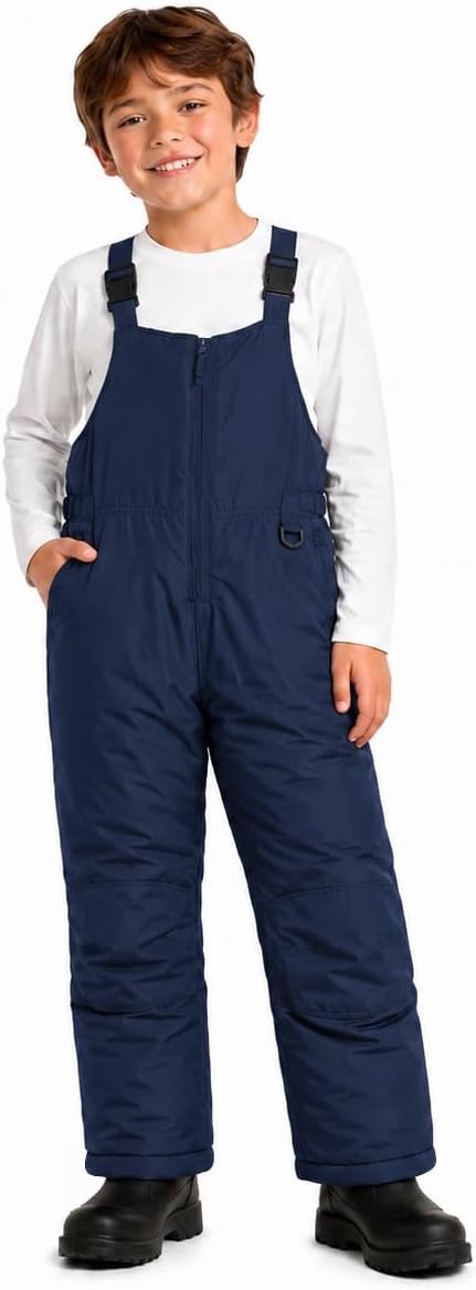Arctic Hero Kids Snow Bibs Waterproof Insulated Bib Overalls (2T-18)