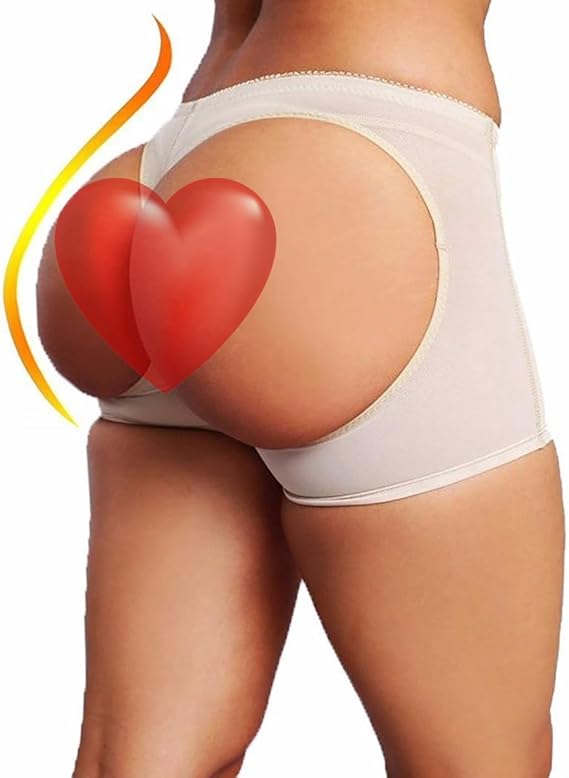FUT Women's Butt Lifter Lace Boy Shorts Body Shaper Enhancer Panties