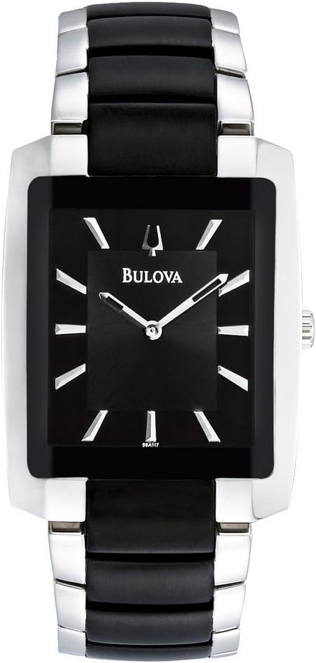 Bulova Men's Classic Rectangle 2-Hand Quartz Watch