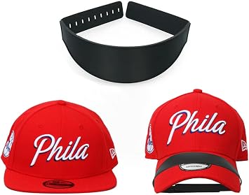 1 Pack Hat Brim Bender - Perfect Hat Curve Band Bending Strap - Steaming Optional Hat Shaper - Easy Snap-on Hat Curver Tool with 9 Brim Curve Options (1)