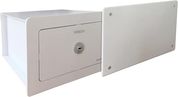 ARREGUI Elek 22500W-S0 Junction Box Lid Safe Disguised Safe Hidden Safe for Home with Junction Box Lid Front Invisible Wall Safe Secret Safe 13 x 20 x 21 cm 3 L