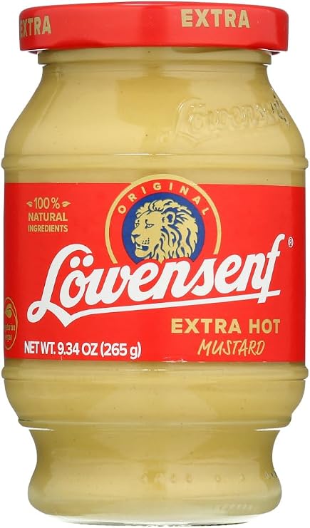 Lowensenf Mustard Extra (Pack of 2)