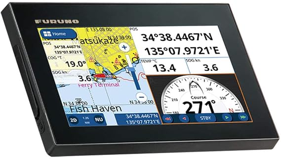 Furuno GP1871F, 7" Plotter/Chirp Sounder, Multicolor