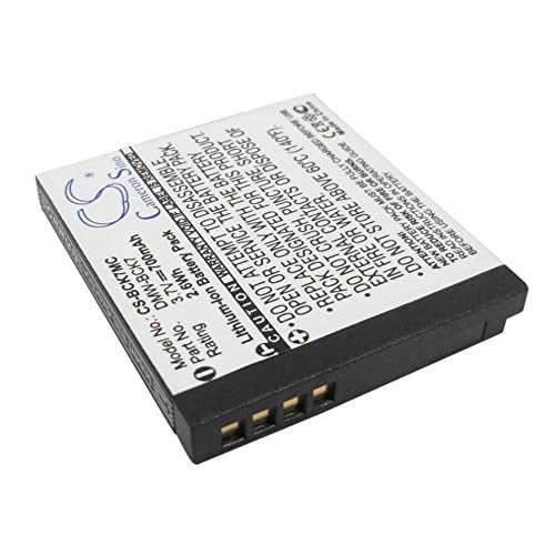 Li-ion Replacement for Battery Panasonic DMW-BCK7PP, NCA-YN101F, NCA-YN101H Lumix DMW-FX80W