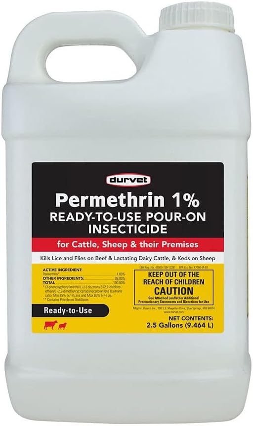 1% Pour-On 2.5 Gallon