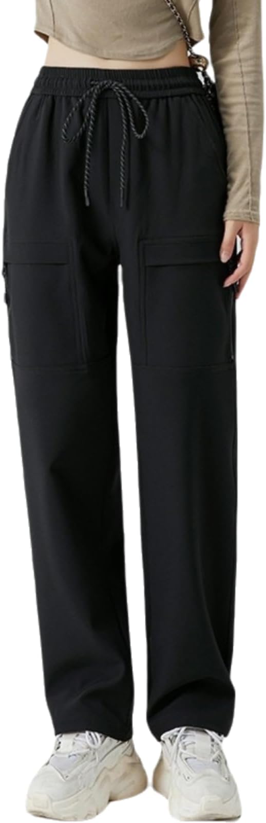 Women's Rain Pants Windstorm Pants Outdoor Hiking Pants Straight Pants Quick Dry Riding Pants