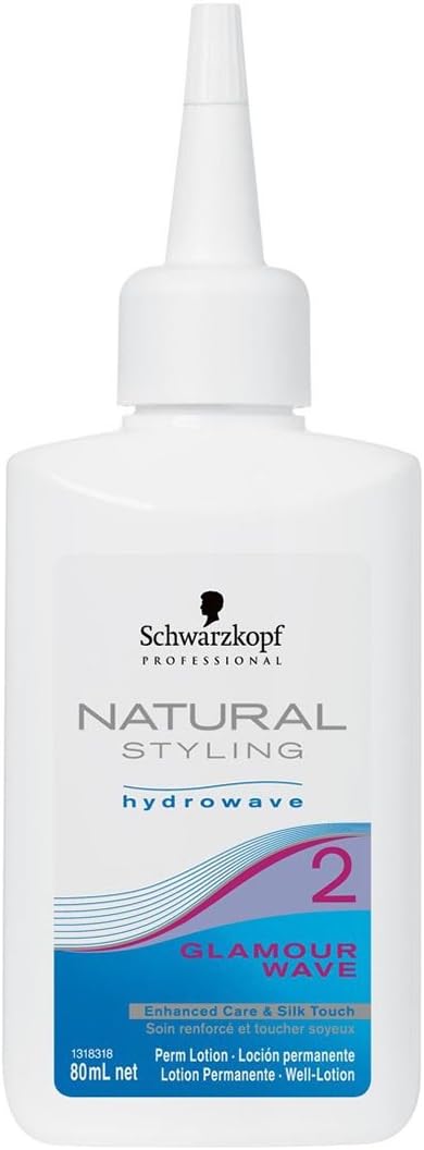 Schwarzkopf Natural Styling Glamour Wave 2 Hair Perm Lotion, 0.09 kg