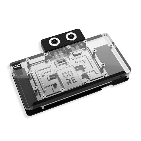 Alphacool Core RX 9070 XT Hellhound + Pure GPU Water Block with Backplate