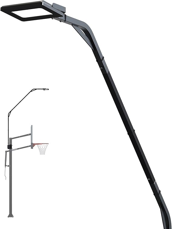 Silverback LED Basketball Hoop Light Illuminates Backboard