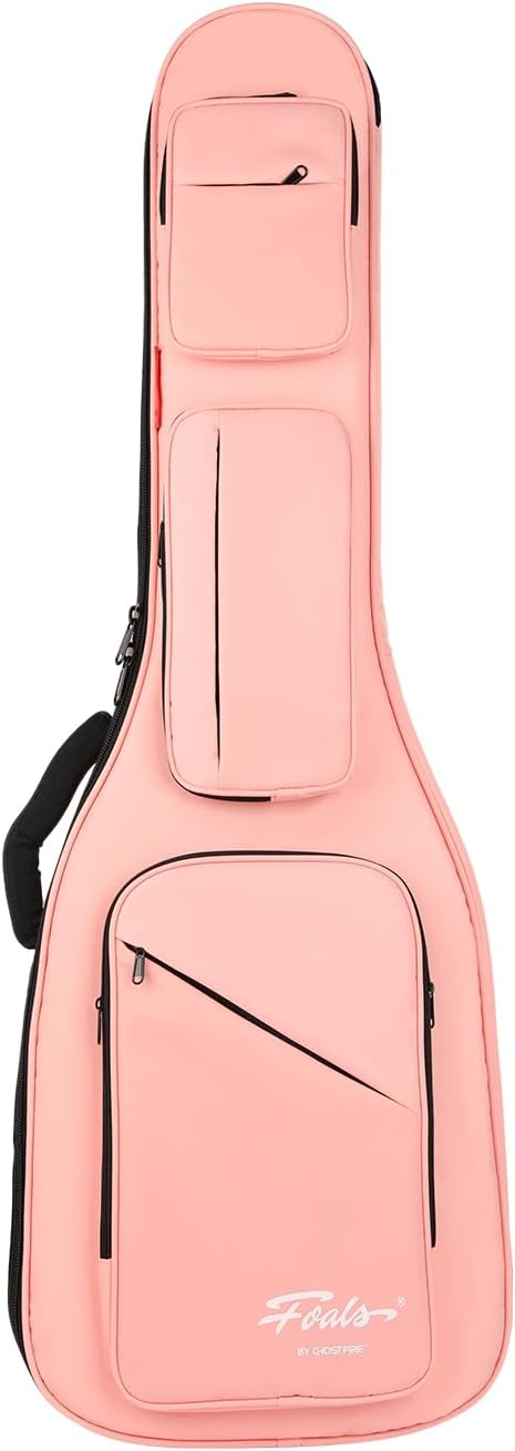 GHOSTFIRE Electric Guitar Gig Bag for Guitar, Phantom Series Pink